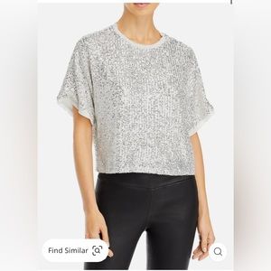 Lucy Paris - Serena Sequin Top